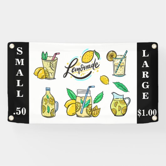 limonade spandoek (Horizontaal)