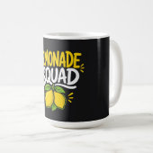 Limonade Squad Leuke Zomer Design Koffiemok (Voorkant rechts)