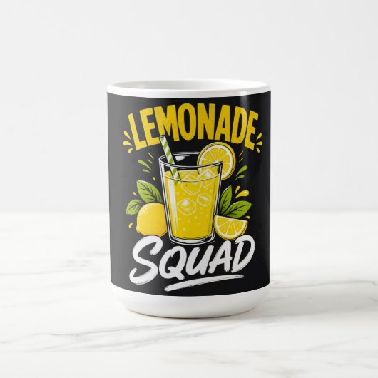 Limonade Squad Verse Zomer Citrus Grafisch Koffiemok (Center)