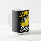 Limonade Squad Verse Zomer Citrus Grafisch Koffiemok (Voorkant links)