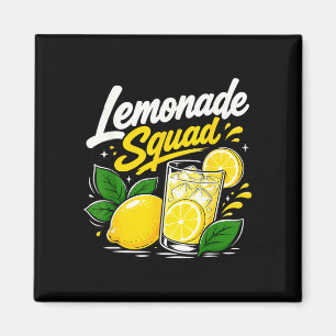 Limonade squad zomer citroendrank liefhebber beman magneet