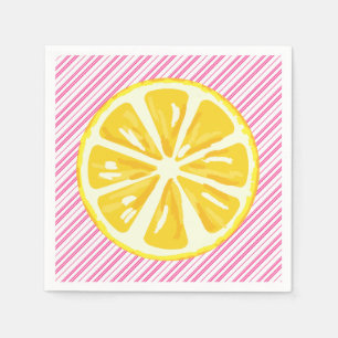 limonade stand Birthday Paper Napkin Servet