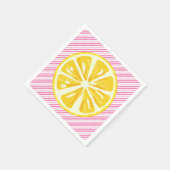 limonade stand Birthday Paper Napkin Servet (Hoek)