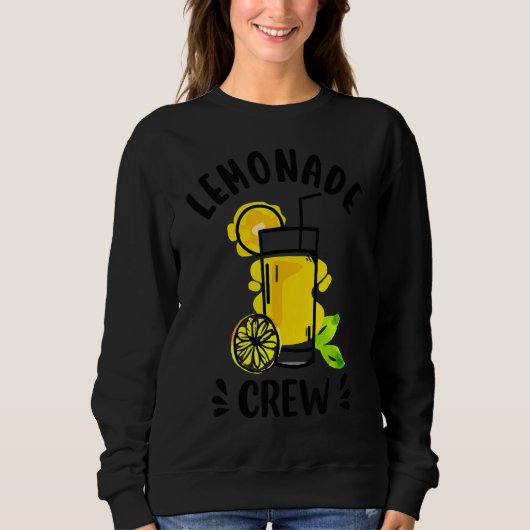 limonade stand Boss Lemon Juice Lemonade Crew Trui (Voorkant)