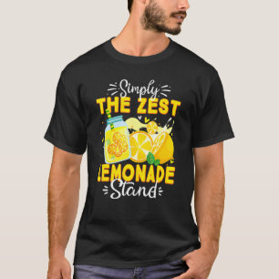 limonade stand boss lemon Juice simpelweg de zest T-shirt