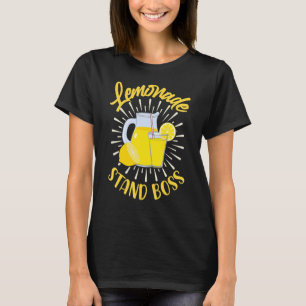 limonade stand boss limonade overwinning kinderen t-shirt