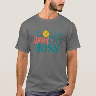 limonade stand boss t-shirt