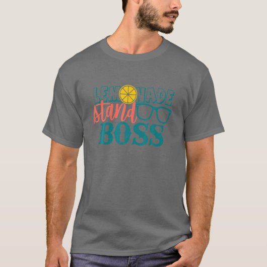 limonade stand boss t-shirt (Voorkant)