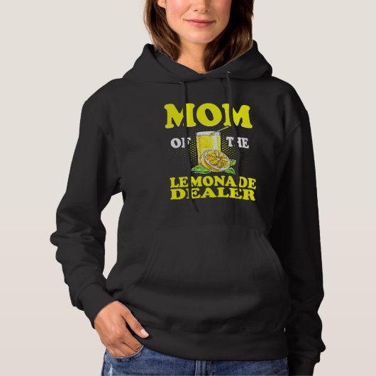 limonade stand Juice Store mam van de limonade dea Hoodie (Voorkant)