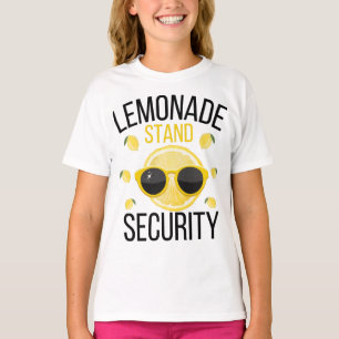 limonade stand security voor kinderen Summer Party T-shirt