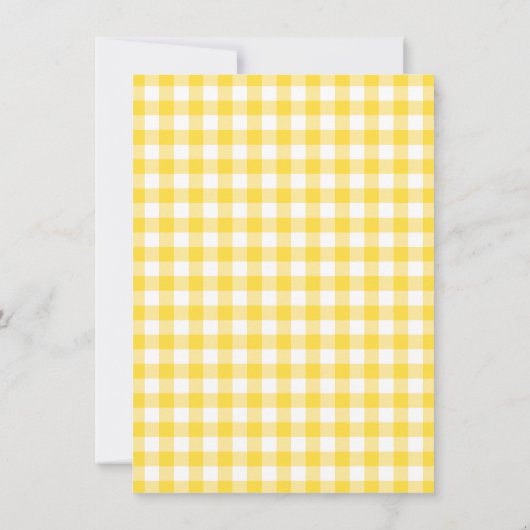 limonade stand verjaardag zwart haar jongen bedankkaart (Achterkant)