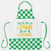 limonade stand word art schort (Voorkant)
