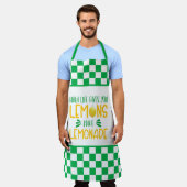 limonade stand word art schort (Gedragen)