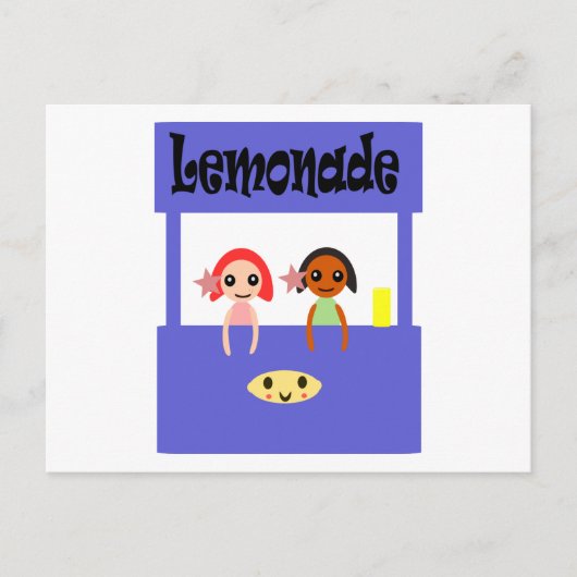 limonade standaard briefkaart (Voorkant)