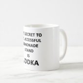 limonade standaard koffiemok (Voorkant rechts)