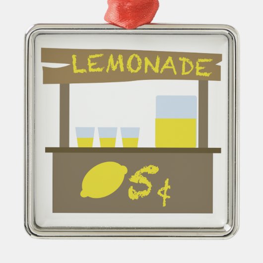 limonade standaard metalen ornament (Voorkant)