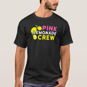 limonade standaard roze limonade crème Summer Frui T-shirt