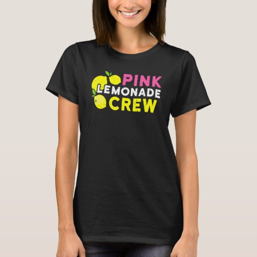 limonade standaard roze limonade crème Summer Frui T-shirt (Voorkant)