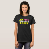 limonade standaard roze limonade crème Summer Frui T-shirt (Voorkant volledig)