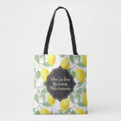 limonade () tote bag (Voorkant)