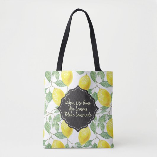 limonade () tote bag (Voorkant)
