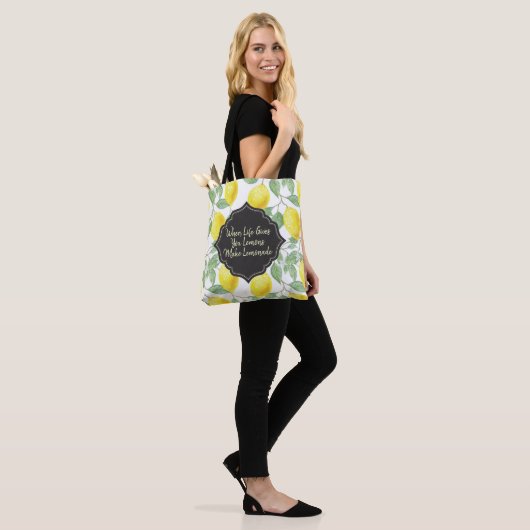 limonade () tote bag (Op model)