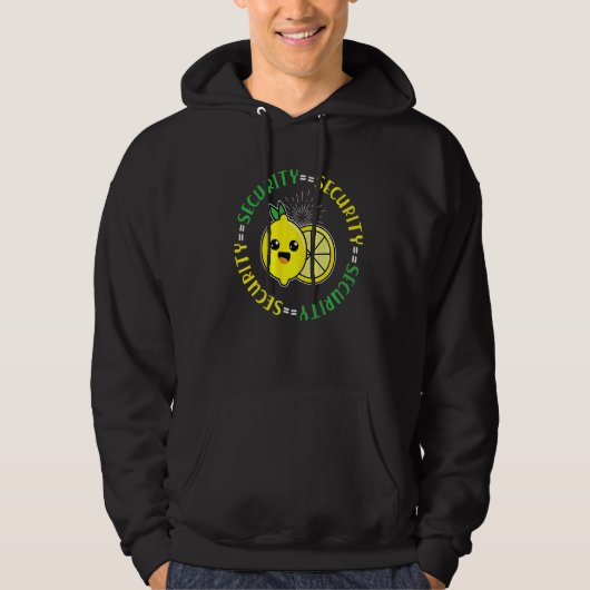limonade veiligheidsgordel limonade hoodie (Voorkant)