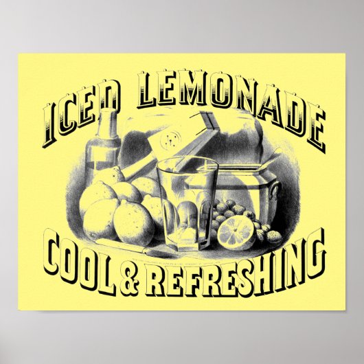  limonade via Currier & Ives Poster (Voorkant)