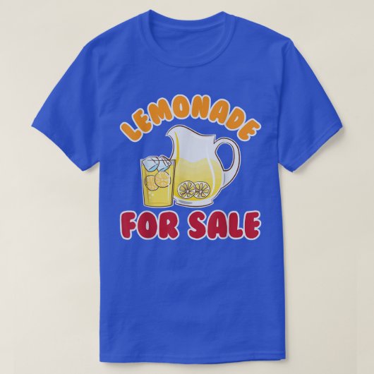 limonade voor verkoop van juistheekstandaard limon t-shirt (Design voorkant)