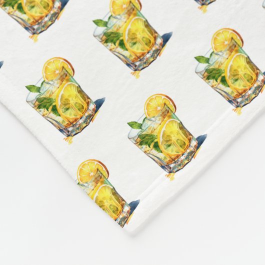limonadecocktail Drink Fleece Deken (Hoek)