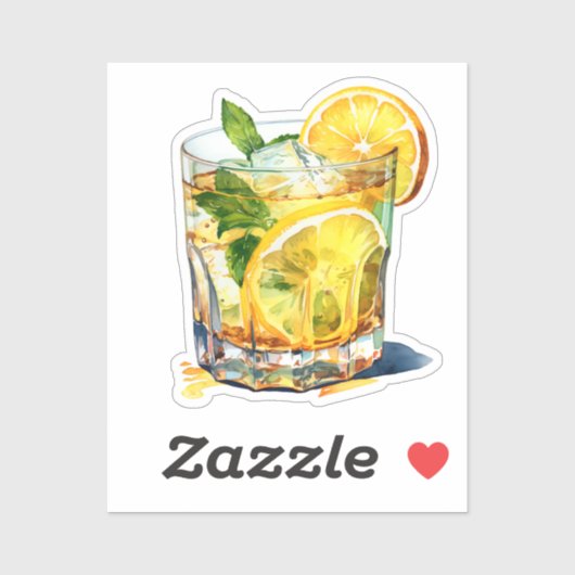limonadecocktail Drink Sticker (Vel)