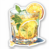 limonadecocktail Drink Sticker (Voorkant)