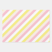 limonadestripes leemon-schroot inpakpapier vel (Voorkant 2)