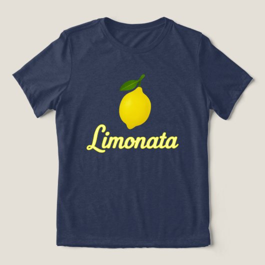 Limonata Tri-Blend Shirt (Design voorkant)