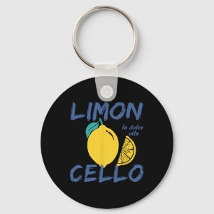 Limoncello Amalfi-kust Italië Vakantie Preppy Lemo Sleutelhanger