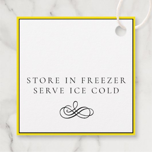 Limoncello Bedankjes Labels (Achterkant)