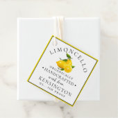 Limoncello Bedankjes Labels (In situ)