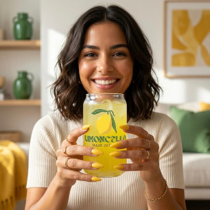Limoncello Blikvorm Glas