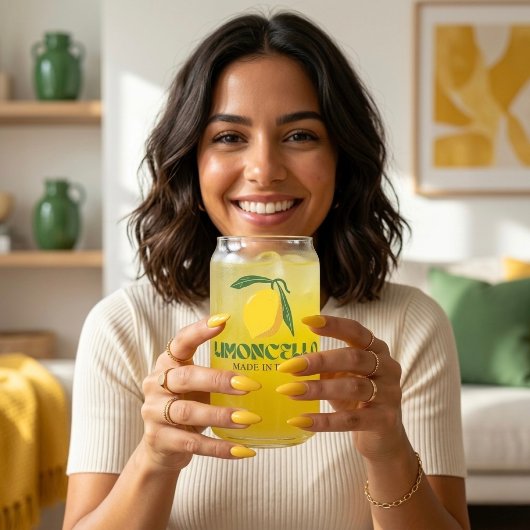Limoncello Blikvorm Glas