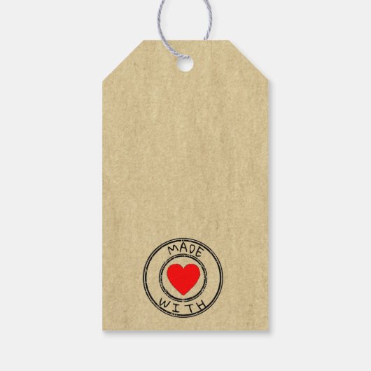 Limoncello Bottle Kraft Hang Label | Cadeaulabel (Achterkant)