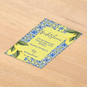 LIMONCELLO BRUIDSDOUCHE UITNODIGING (Laagn)