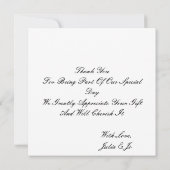 LIMONCELLO BRUILOFTSFEestJE BEDANKKAART (Achterkant)