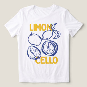 Limoncello Citroen Italiaanse Zomer Tri-Blend Shirt