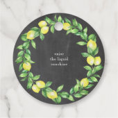  limoncello citroenkrans product label (Achterkant)