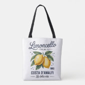 Limoncello  Costa d’Amalfi La Dolce Vita Tote Bag (Achterkant)
