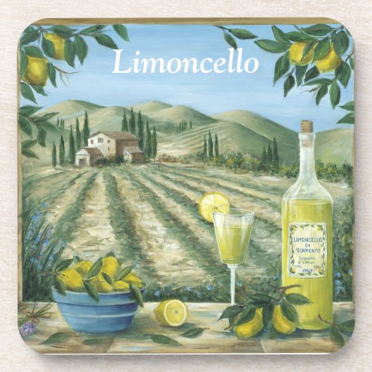 Limoncello Drankjes Onderzetter (Voorkant)