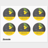 Limoncello faux krijtbord label (Vel)