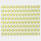 Limoncello Fleece Deken (Voorkant (Horizontaal))