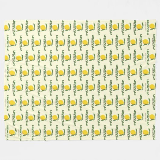 Limoncello Fleece Deken (Voorkant (Horizontaal))