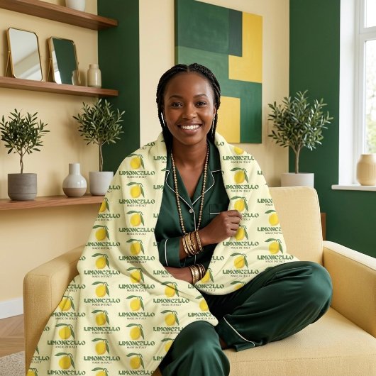 Limoncello Fleece Deken